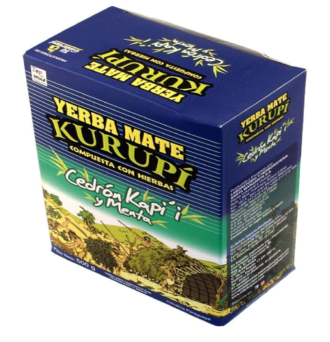 KCEDRON2.gif Kurupi Cedron Kapi y Menta 500 g