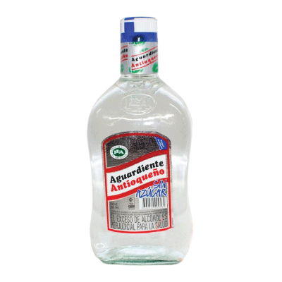 Aguardiente antioqueño azul