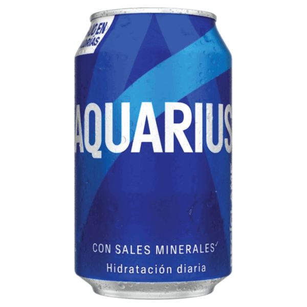 Aquarius limón lata