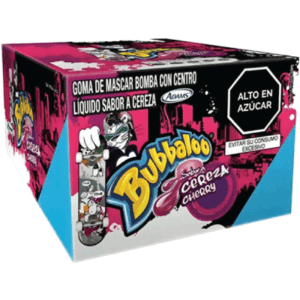 Chicle cereza caja