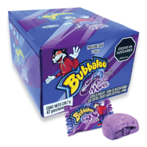 Chicle mora caja