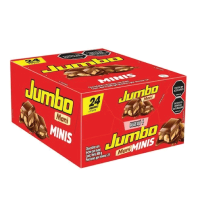 Chocolatina jumbo caja