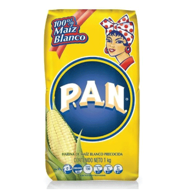 Harina pan blanco