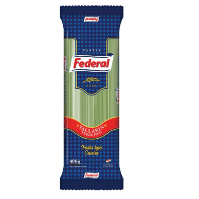 Fideo tallarín verde