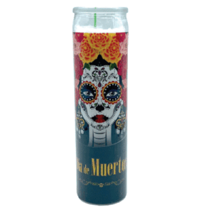 Veladora día de los muertos