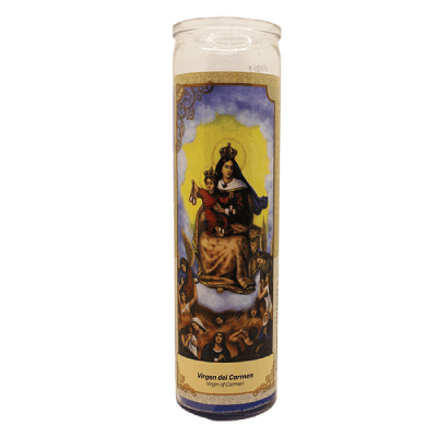 Veladora nuestra señora del carmen